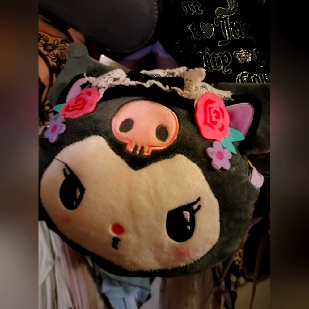 SANRIO & KUROMI purse Double Sided HTF